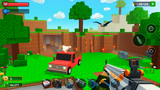 Pixel Combat: Zombies Strike(Unlimited Money) screenshot image 7_playmods.net