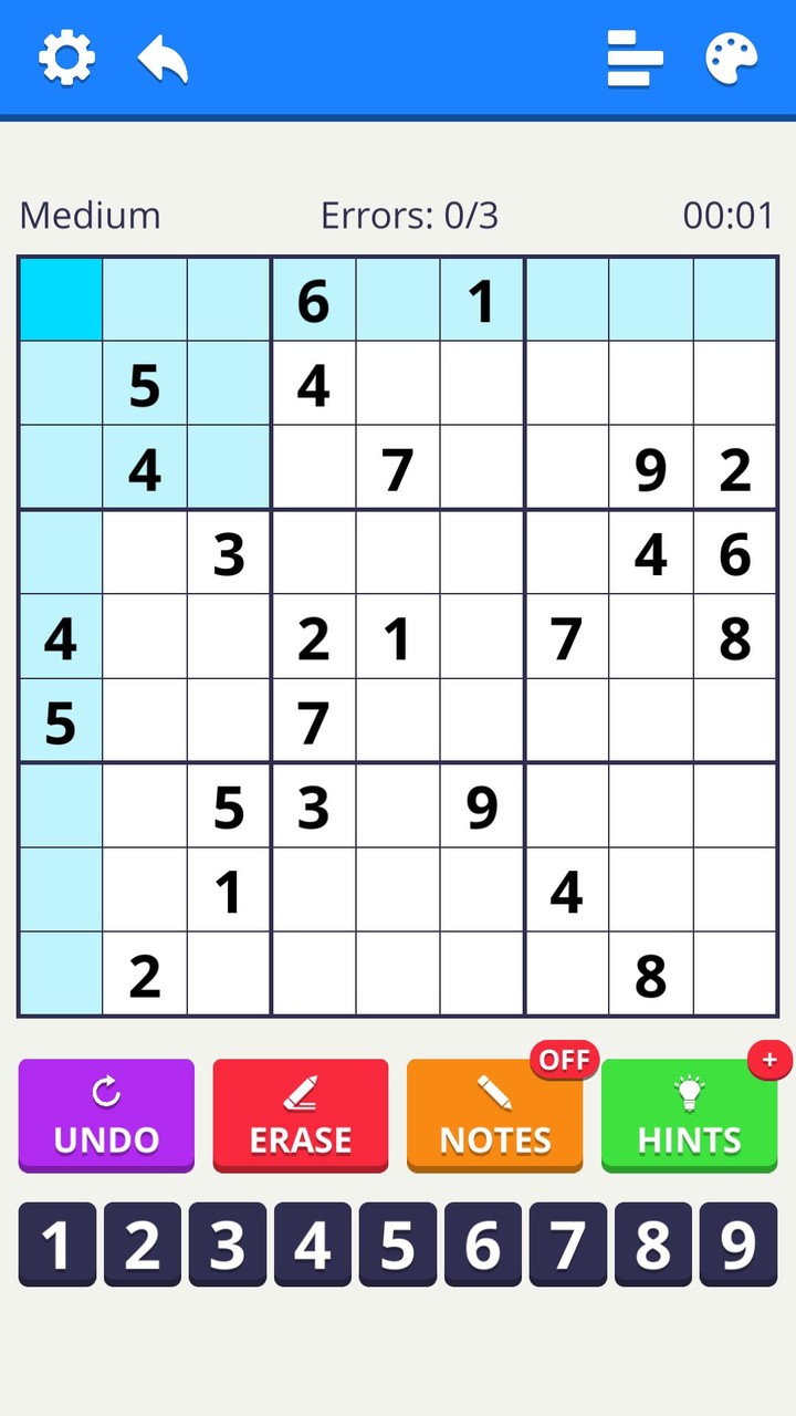 Sudoku Levels 2022 Ảnh chụp màn hình trò chơi