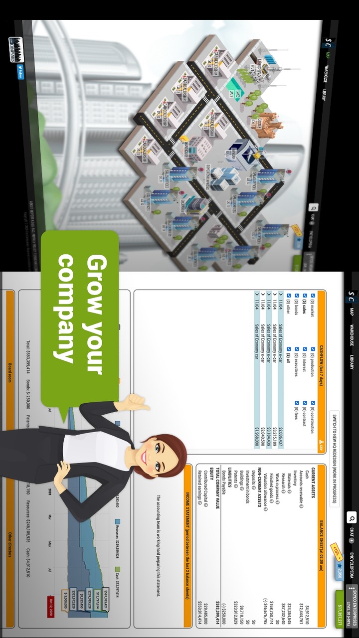 Sim Companies screenshot