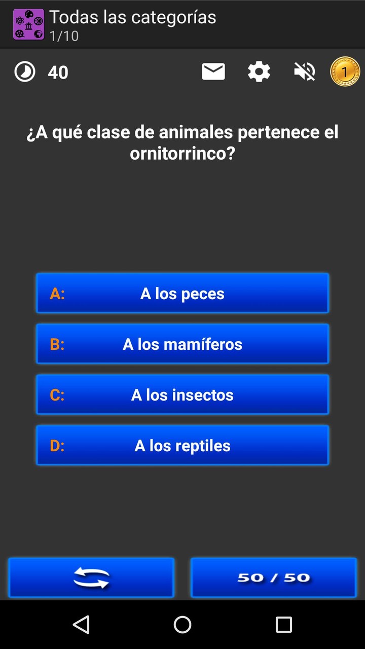 Trivial Quiz Español Preguntas‏