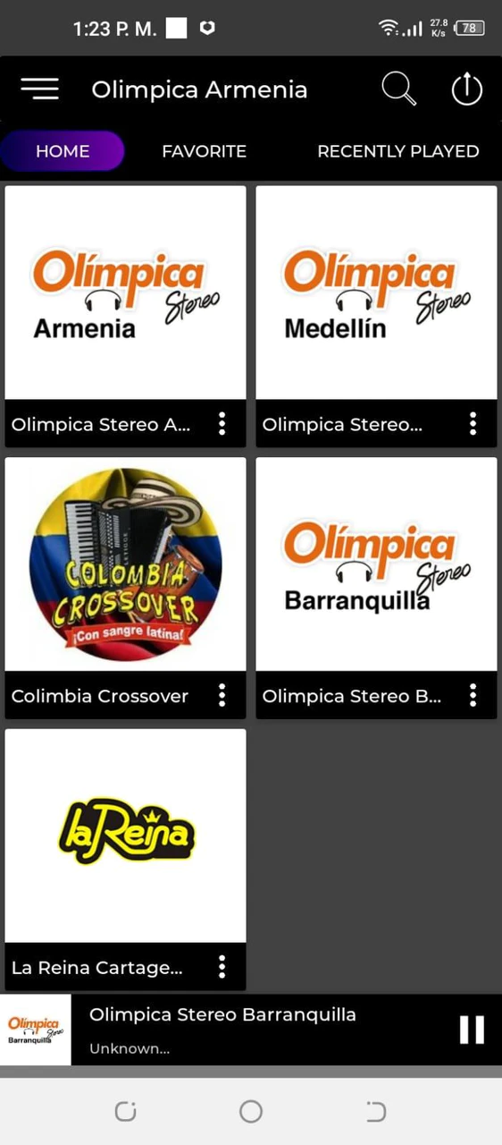 Descargar Olimpica Stereo Armenia MOD APK v8.3 Android