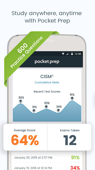 CISM Pocket Prep(Mod APK) screenshot image 1_playmods.games