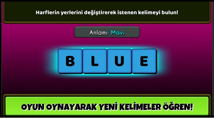 İngilizce Kelime Oyunu_modkill.com
