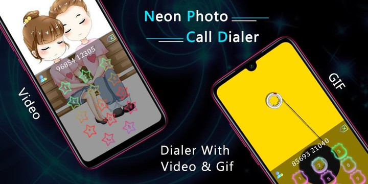 Neon Photo Dialer - Floating Photo Phone Dialer
