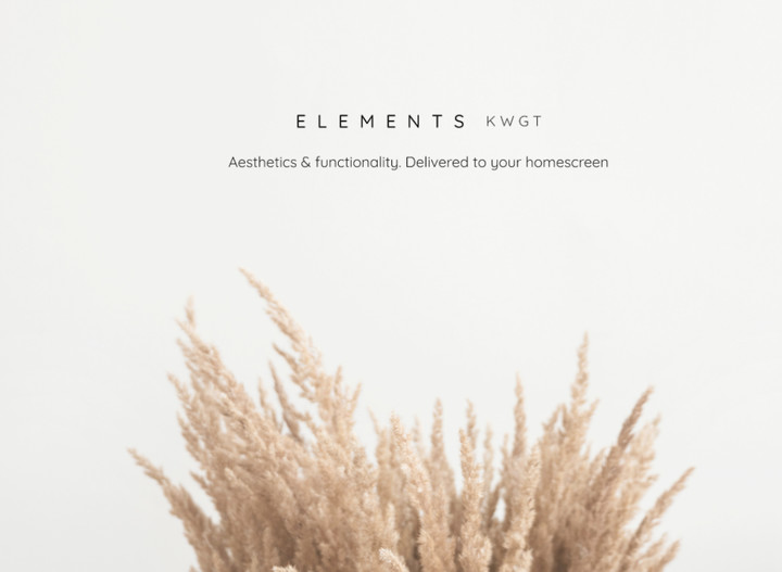 Elements KWGT‏
