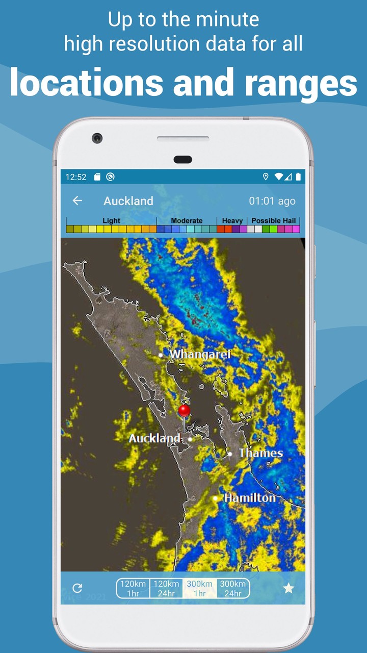 Rain Radar New Zealand - MetService Radar Weather Ảnh chụp màn hình trò chơi