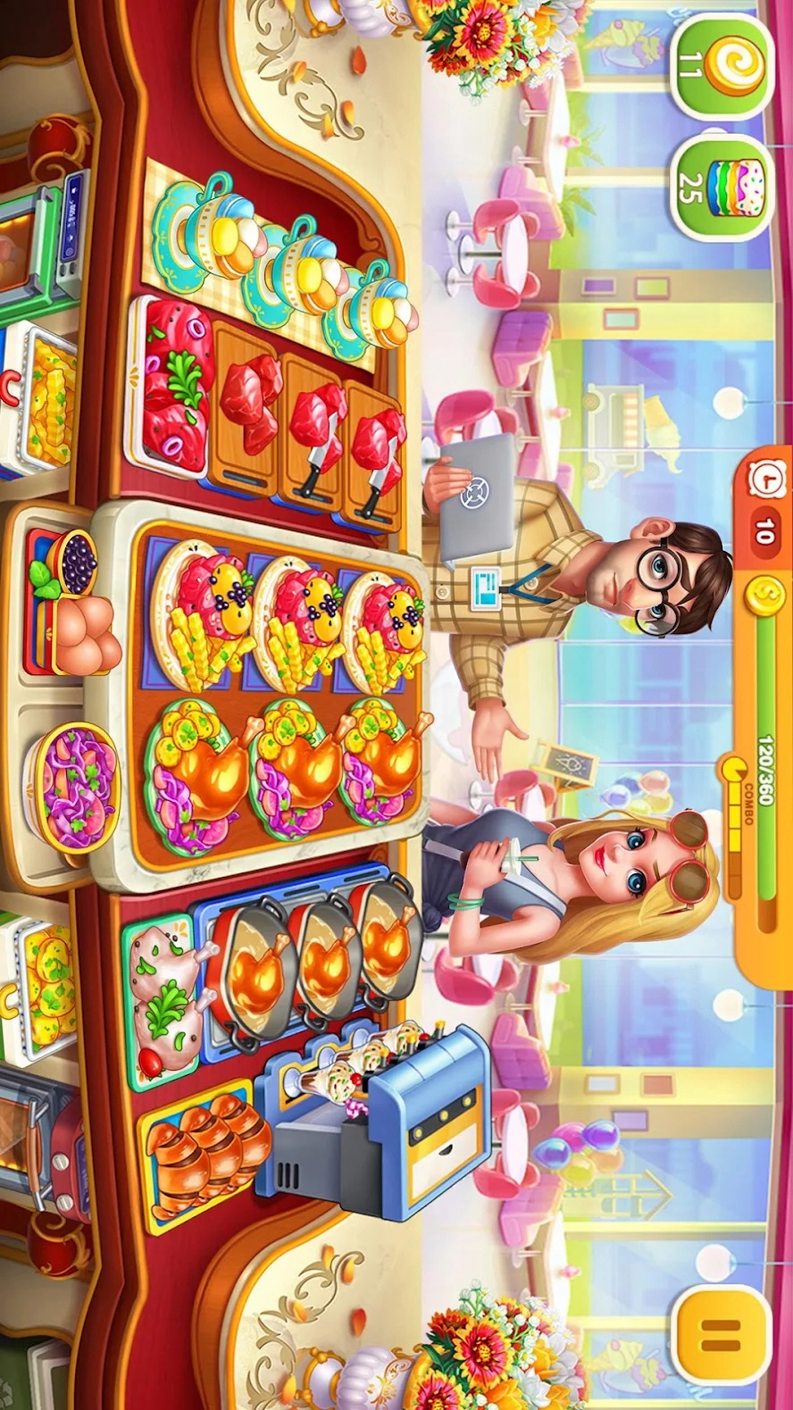 Crazy Kitchen: Cooking Game(Infinite gold)