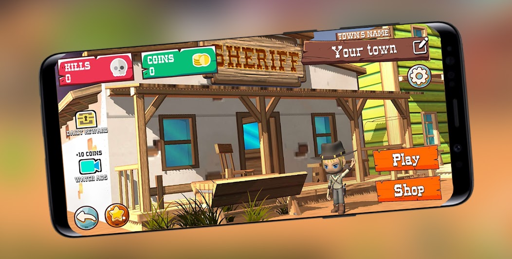 Town's Sheriff(Mod APK) screenshot image 1_playmods.net