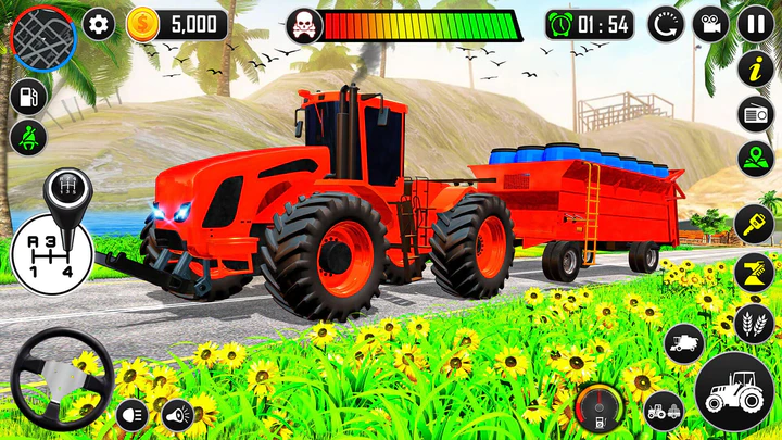 تنزيل Real Tractor Driving Games 3D‏ MOD APK v  لأجهزة Android