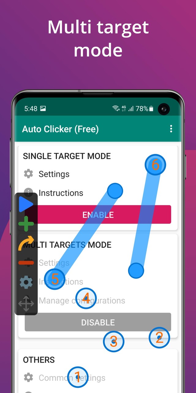 Auto Clicker - Automatic tap(no ads) screenshot image 3_modkill.com