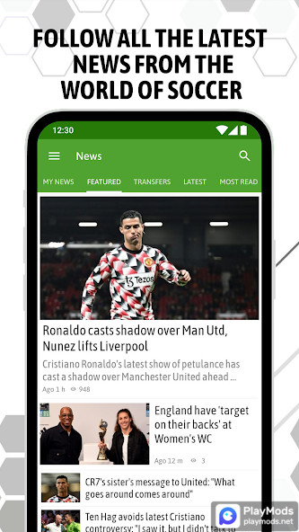 BeSoccer - Soccer Live Score(Subscribed) screenshot image 5_playmods.games