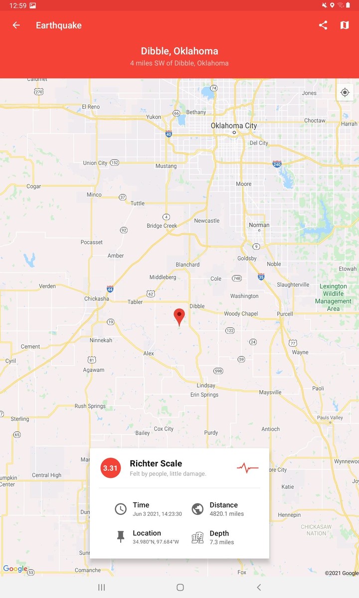 My Earthquake Alerts - Map_modkill.com