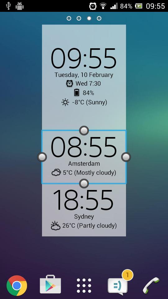 Digital Clock and Weather Widget(Premium Unlocked)_modkill.com