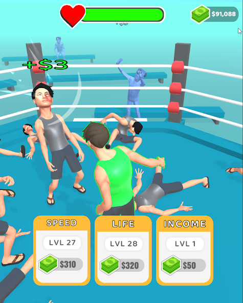 Slap Circle(Unlimited Money) screenshot image 1_playmod.games