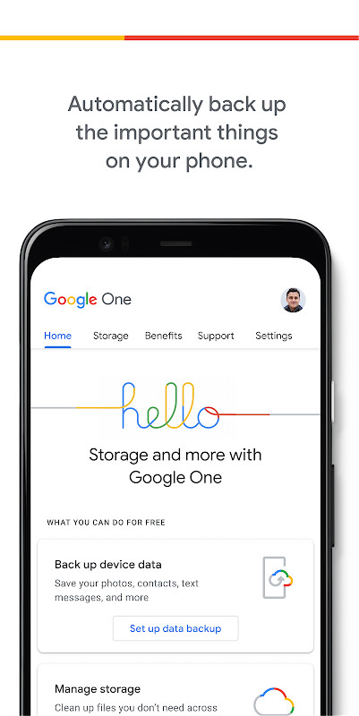 Google One Ảnh chụp màn hình trò chơi
