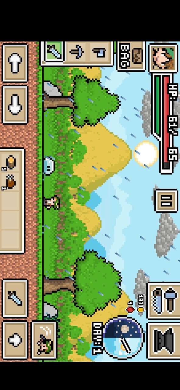 Ultra Pixel Survive: RPG Survival(Unlimited Diamonds) screenshot