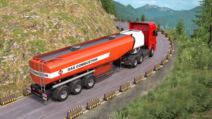 Oil Tanker Truck Driving Games Ảnh chụp màn hình trò chơi