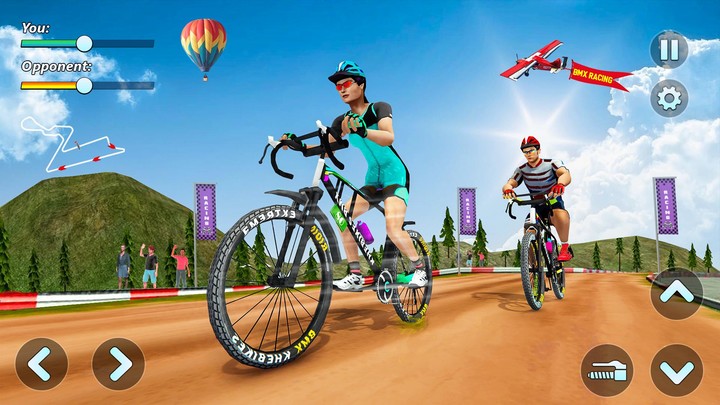 BMX Cycle Race - Bicycle Stunt Ảnh chụp màn hình trò chơi