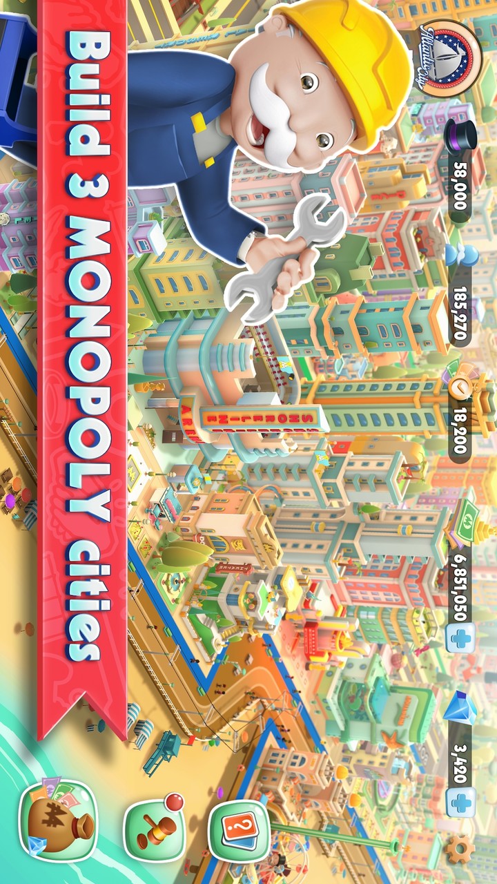MONOPOLY Tycoon(The more you have enough banknotes) screenshot