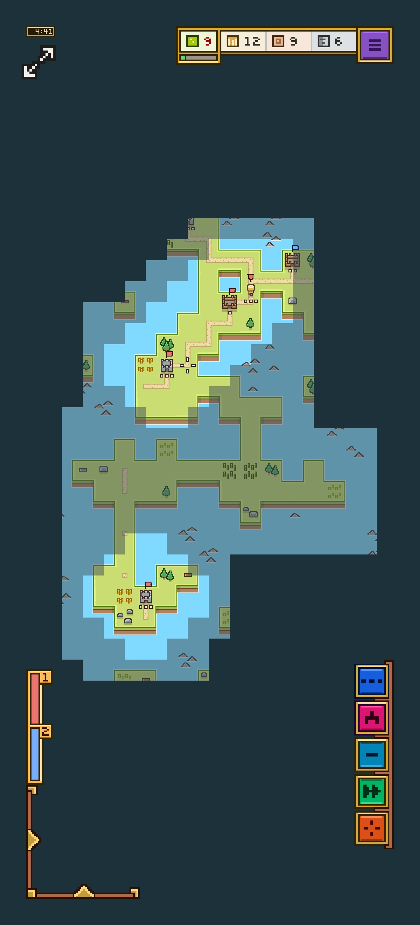 Land and Castles(All levels available)