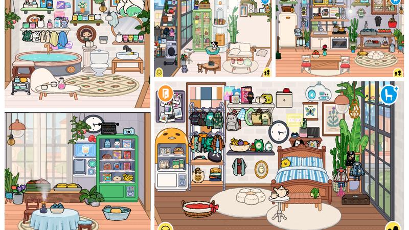 Shanqiu & Rental House(City apartment ) For Toca Life World Mods