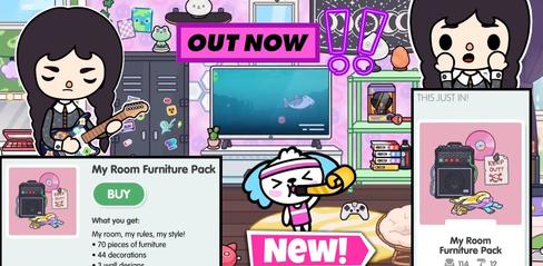 Toca Life World Mod Apk v1.57 Update Is Out Now! New Free Furniture Pack - modkill.com