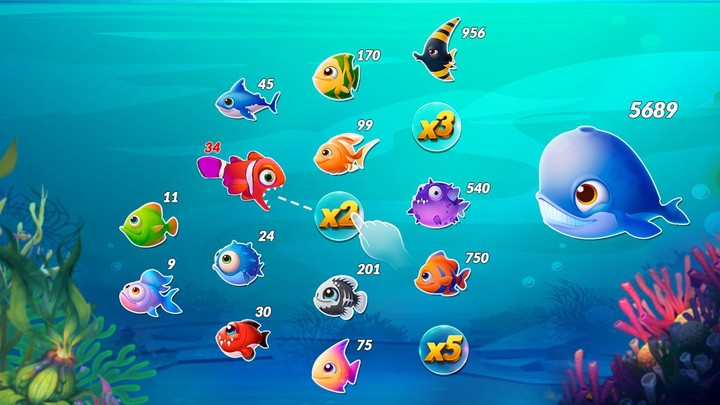 Hungry Fish Shark Eat Fish.io‏