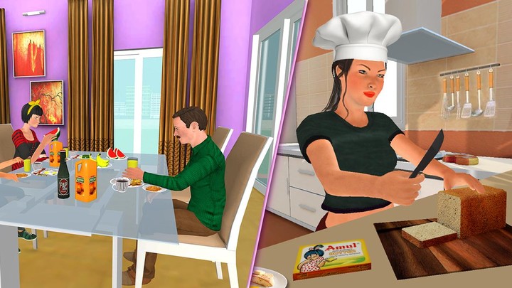 Virtual Mom Family Girl Games‏