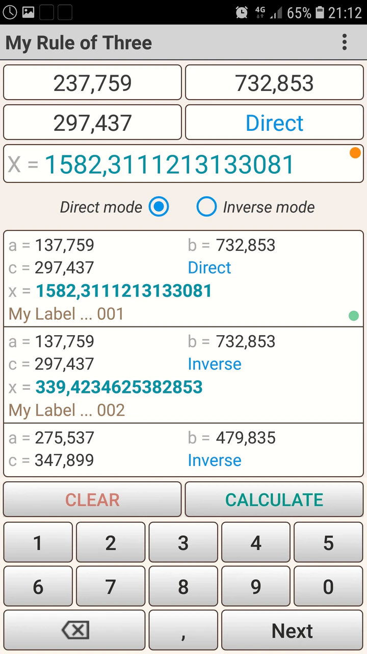 profundizar Psicologicamente Galantería regla de 3 calculadora mundo