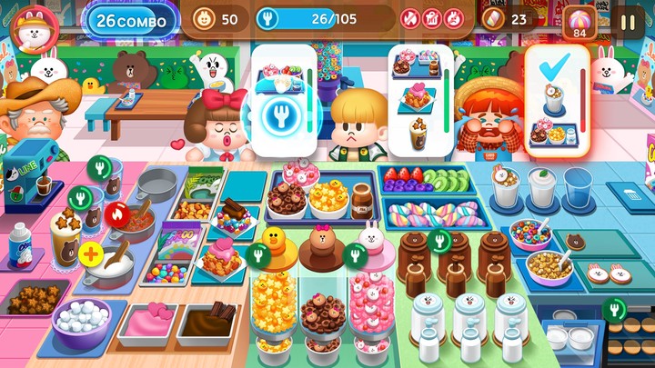 LINE CHEF A cute cooking game!‏