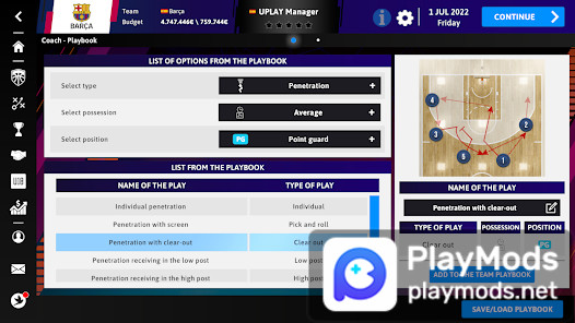 iBasketball Manager 23‏(مدفوع) screenshot image 4