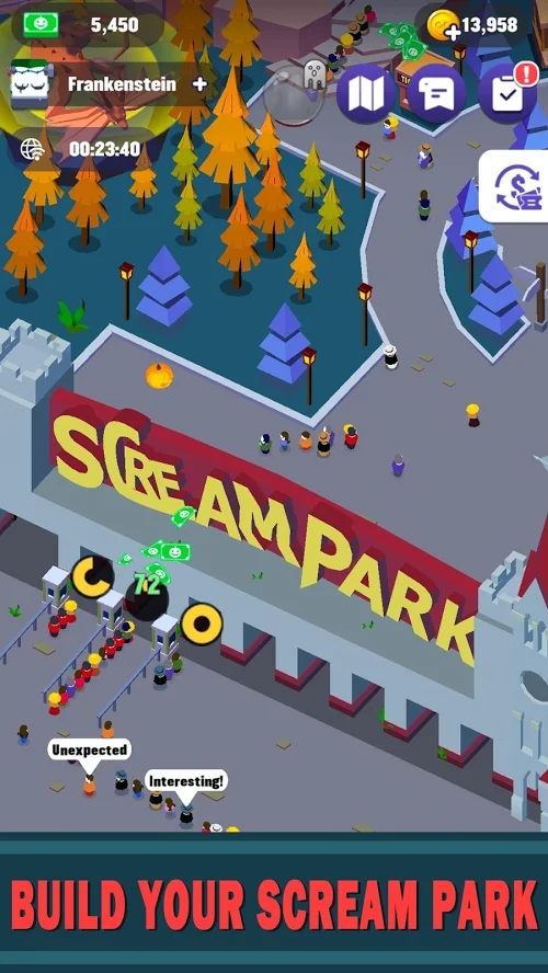 Idle Scream Park(Unlimited Currency)