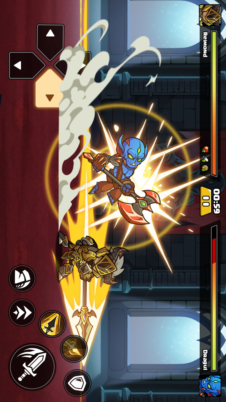 Brawl Fighter - Super Warriors Fighting Game(Unlocked all heroes) screenshot