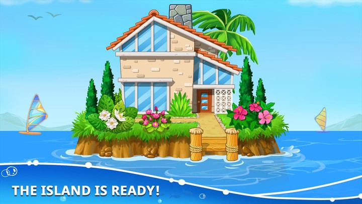 Island building. Build a house_playmod.games