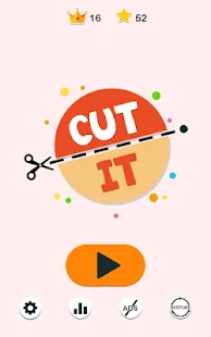 Cut it - A 50/50 Puzzle(Mod) screenshot image 1_playmods.net