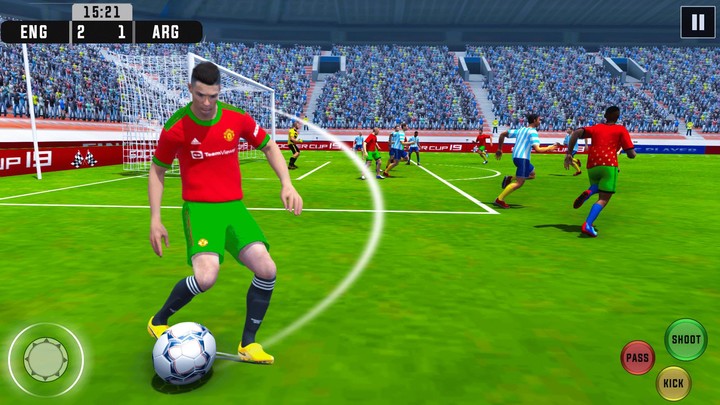 Football Game Soccer Game 3D_playmods.games