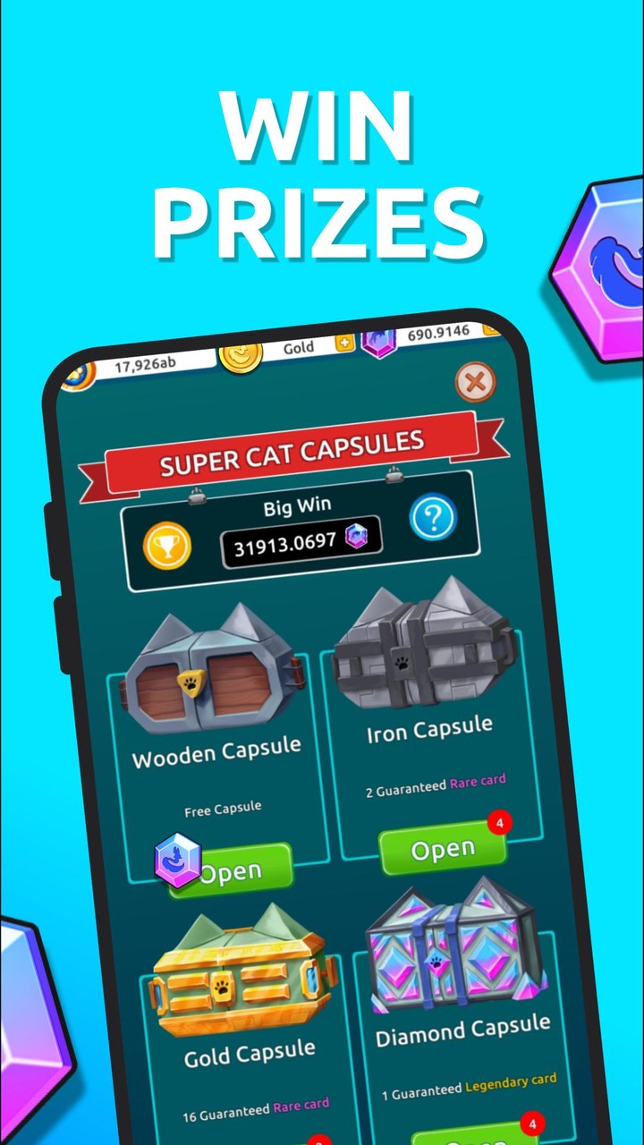 Crypto Cats - Play to Earn Ảnh chụp màn hình trò chơi