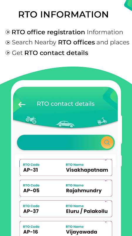 RTO Vehicle Information‏