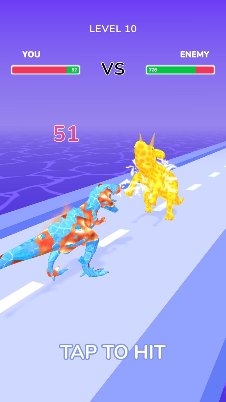 Dino Evolution Run 3D Ảnh chụp màn hình trò chơi