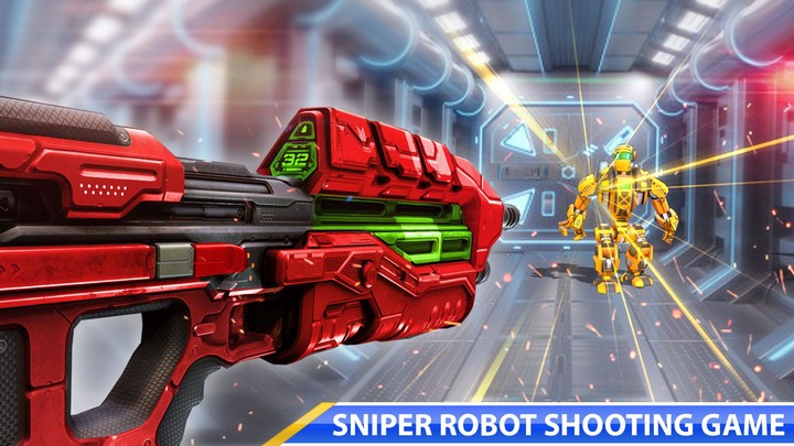 Police Robot Gun Shooting Game‏