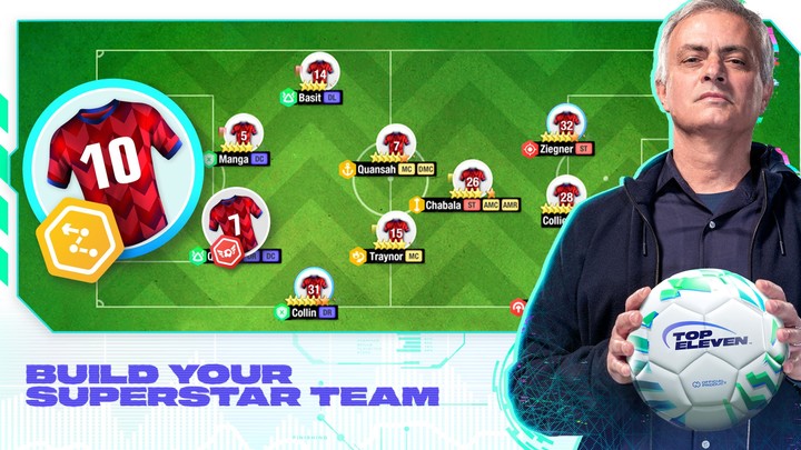 Top Eleven Be a Soccer Manager Ảnh chụp màn hình trò chơi