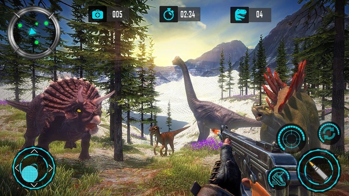 Real Dino Hunting Sniper Games