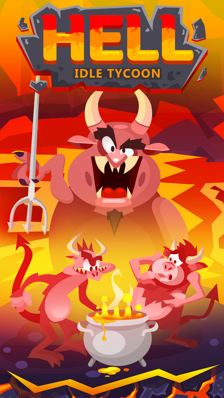 Hell: Idle Evil Tycoon Game(Неограниченная валюта) screenshot image 5