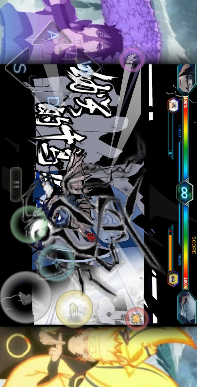 Mugen Grim Reaper VS Naruto Jin Minggai(New module) screenshot image 4_playmod.games