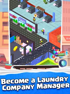 Idle Laundry(Get rewarded for not watching ads)