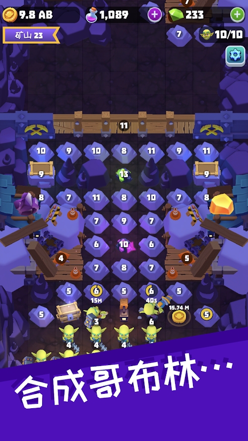 Gold and Goblins: Idle Merger & Mining Simulator