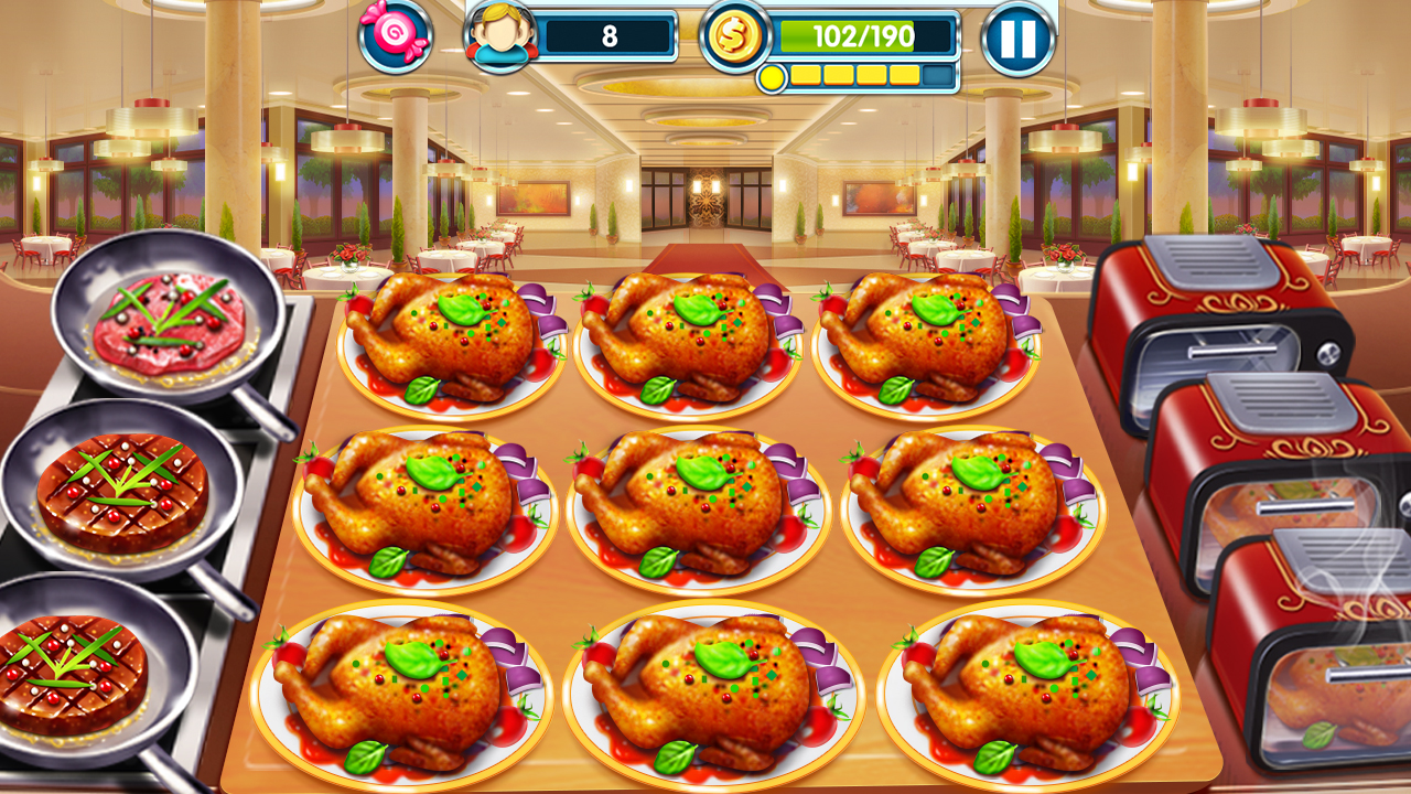 Cooking World Crazy Diner Mama_playmods.net