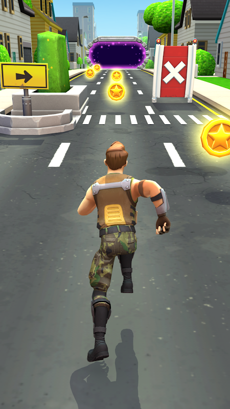 Run and Gun - Endless runner_playmods.net