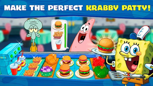 SpongeBob: Krusty Cook-Off(أموال غير محدودة) screenshot image 2