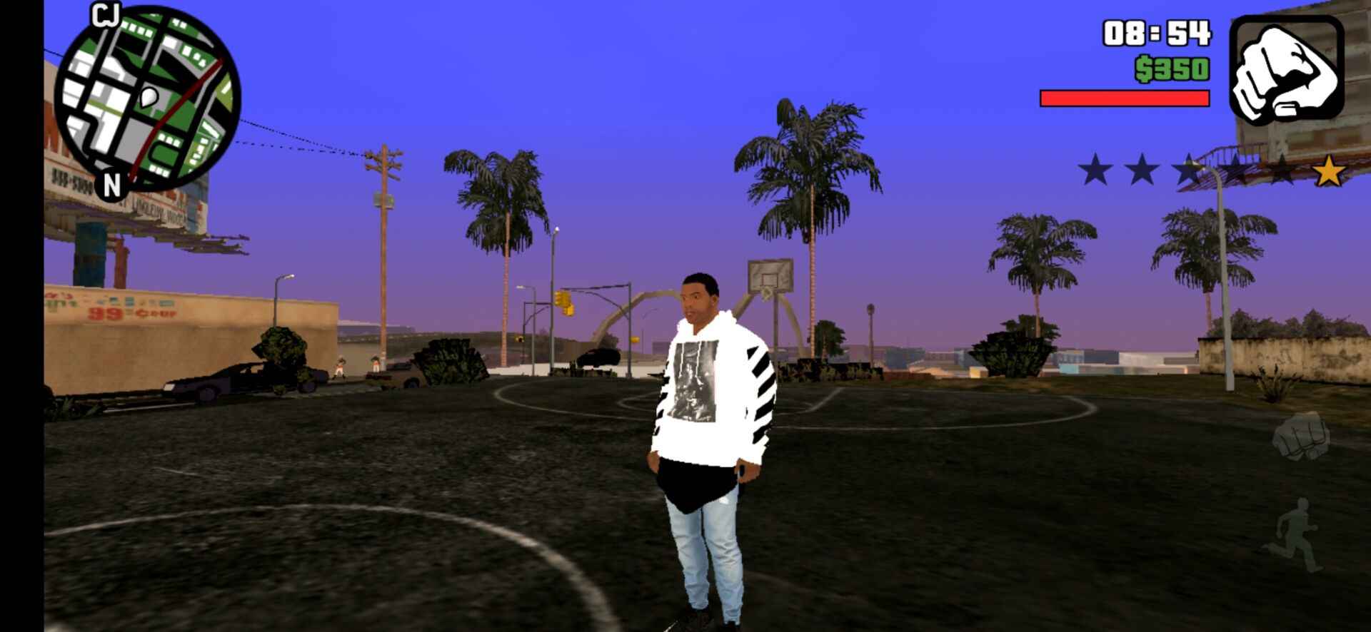 Grand Theft Auto: San Andreas(เมนูโกง GTA4+ ปลอม) Game screenshot  2